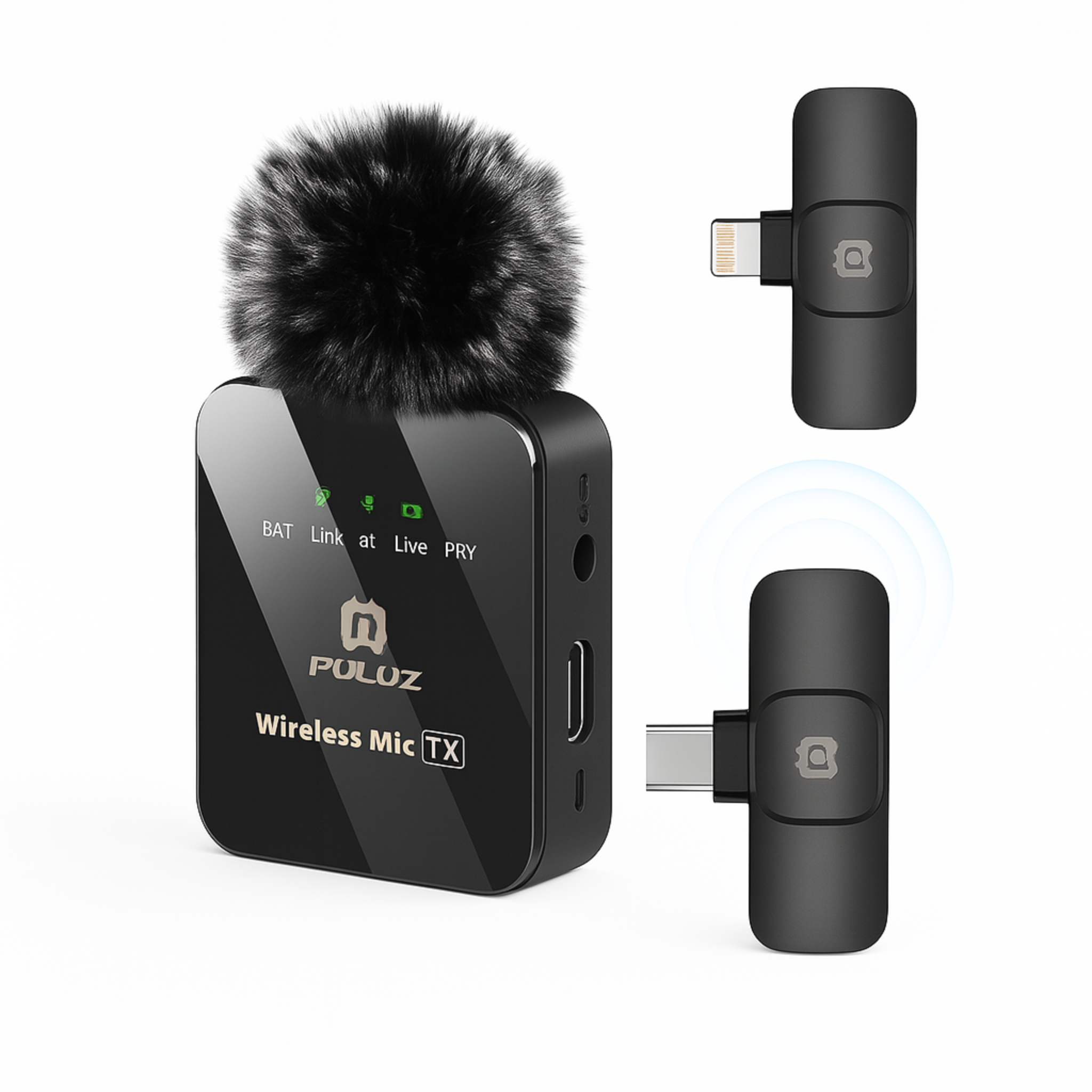 Micrófono Inalámbrico De Solapa Premium Para Iphone y Android