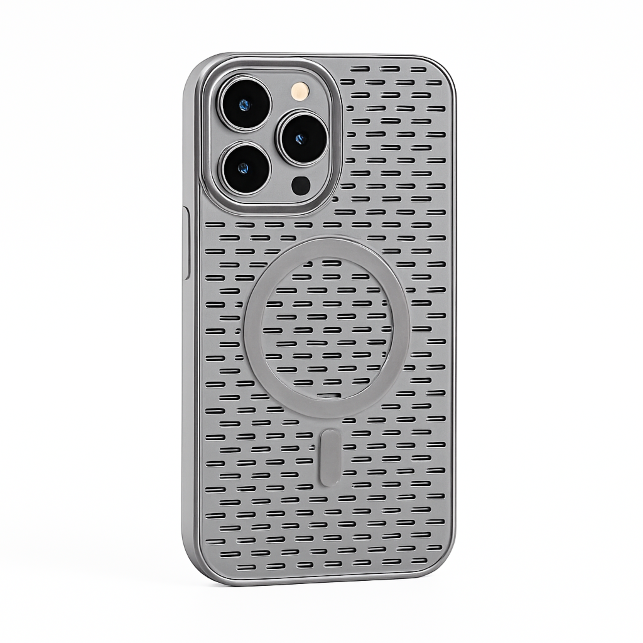 Case Funda Magsafe Magnética Para Iphone color Gris