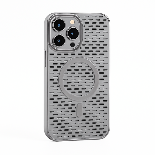 Case Funda Magsafe Magnética Para Iphone color Gris