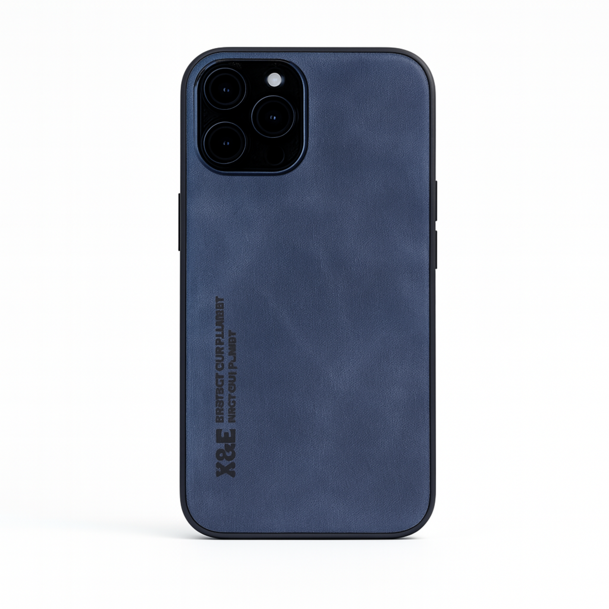 Funda Protectora Para Iphone 11/12/13/14/15 Azul Oscuro