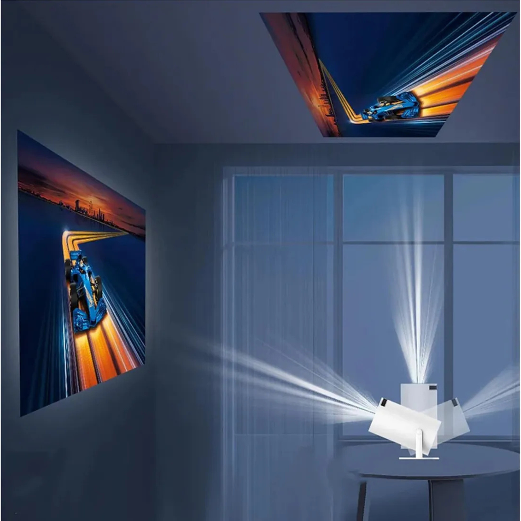 Proyector mini Smart Projector Led Full HD projetor portatil Smart Led Full HD 200Ansi