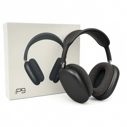 Audífonos Inalámbricos Bluetooth P9 Plus Premium Color Negro