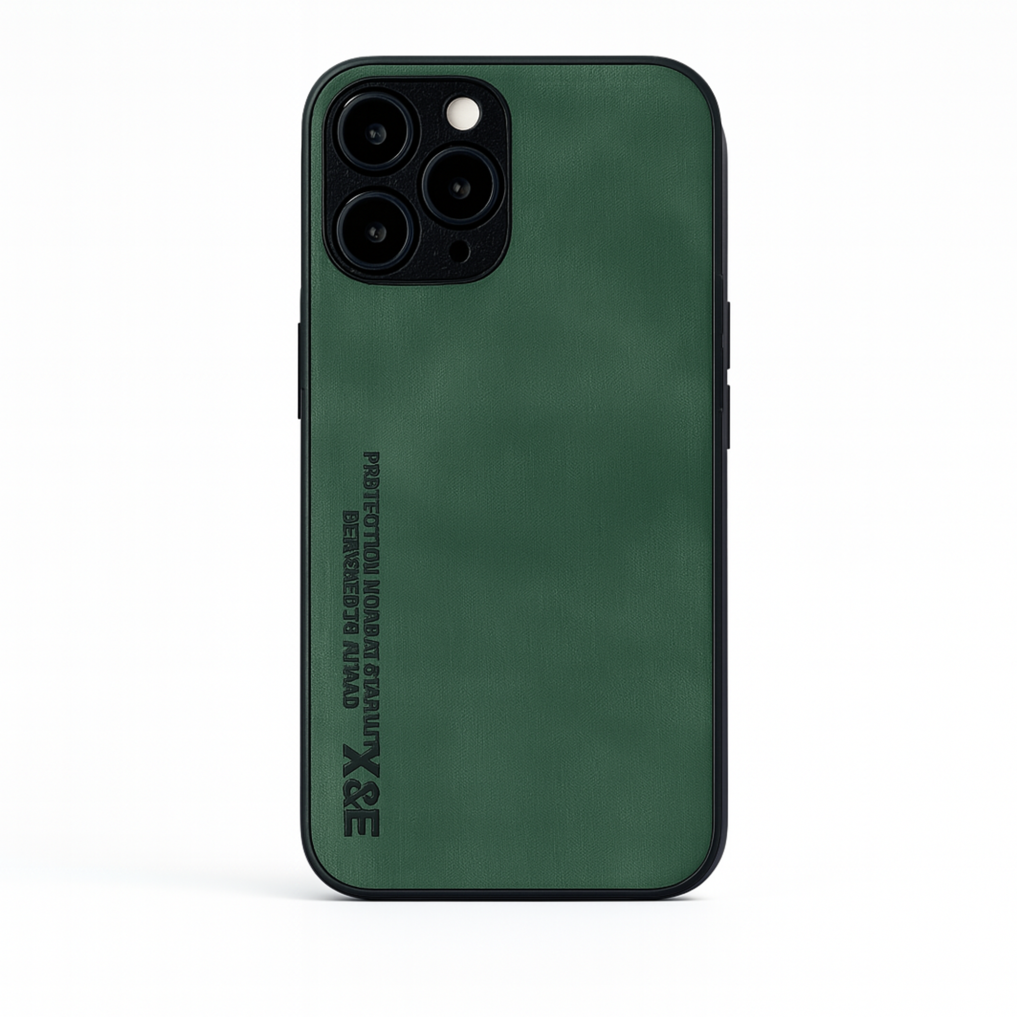 Funda Protectora Para Iphone 11/12/13/14/15 Verde Oscuro