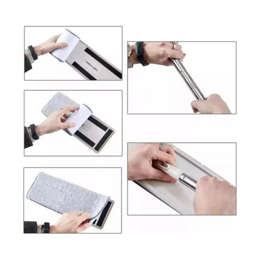 Mopa Trapeador Limpia Pisos con Balde Doble