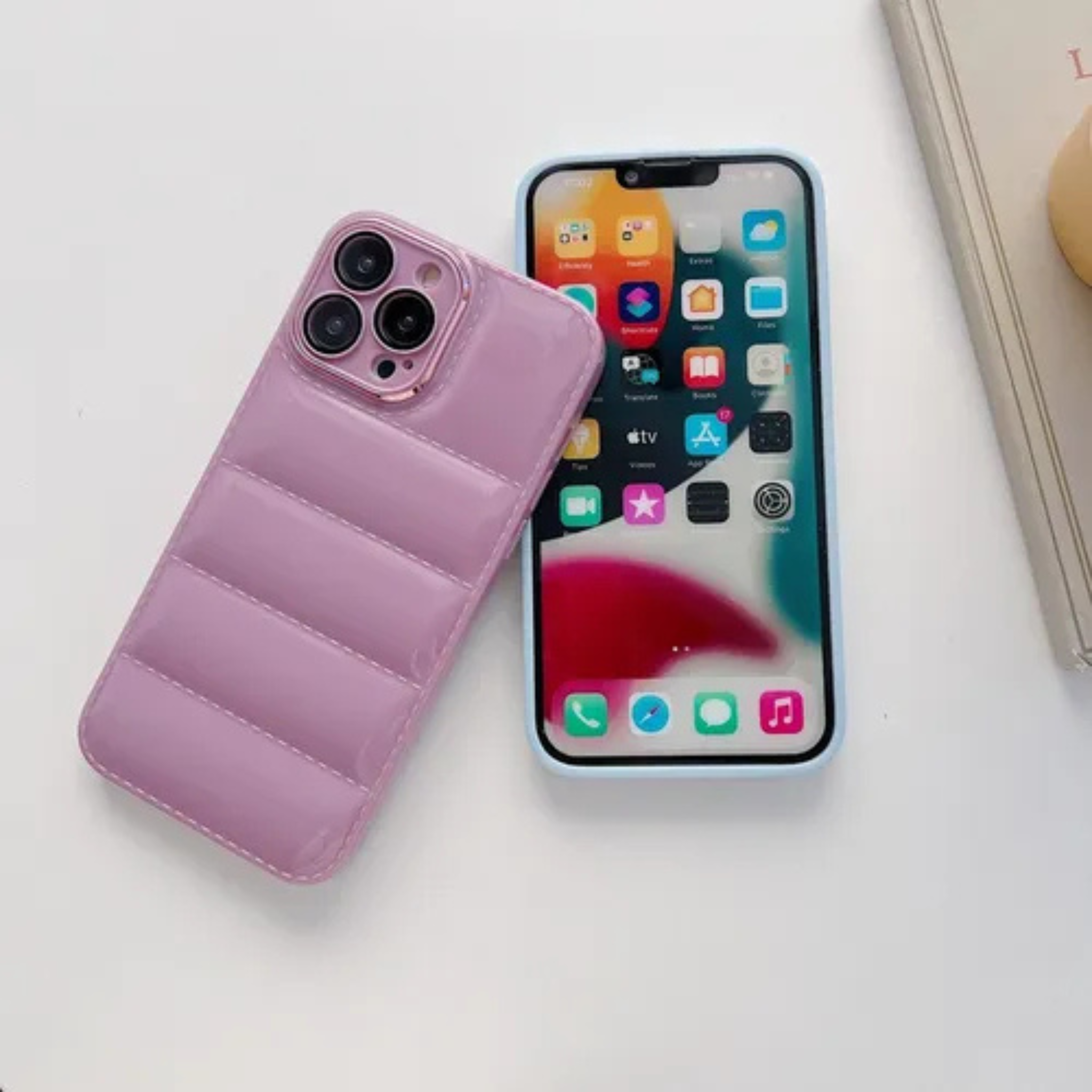 Funda Reforzada Protección para tu Iphone Case Puffer