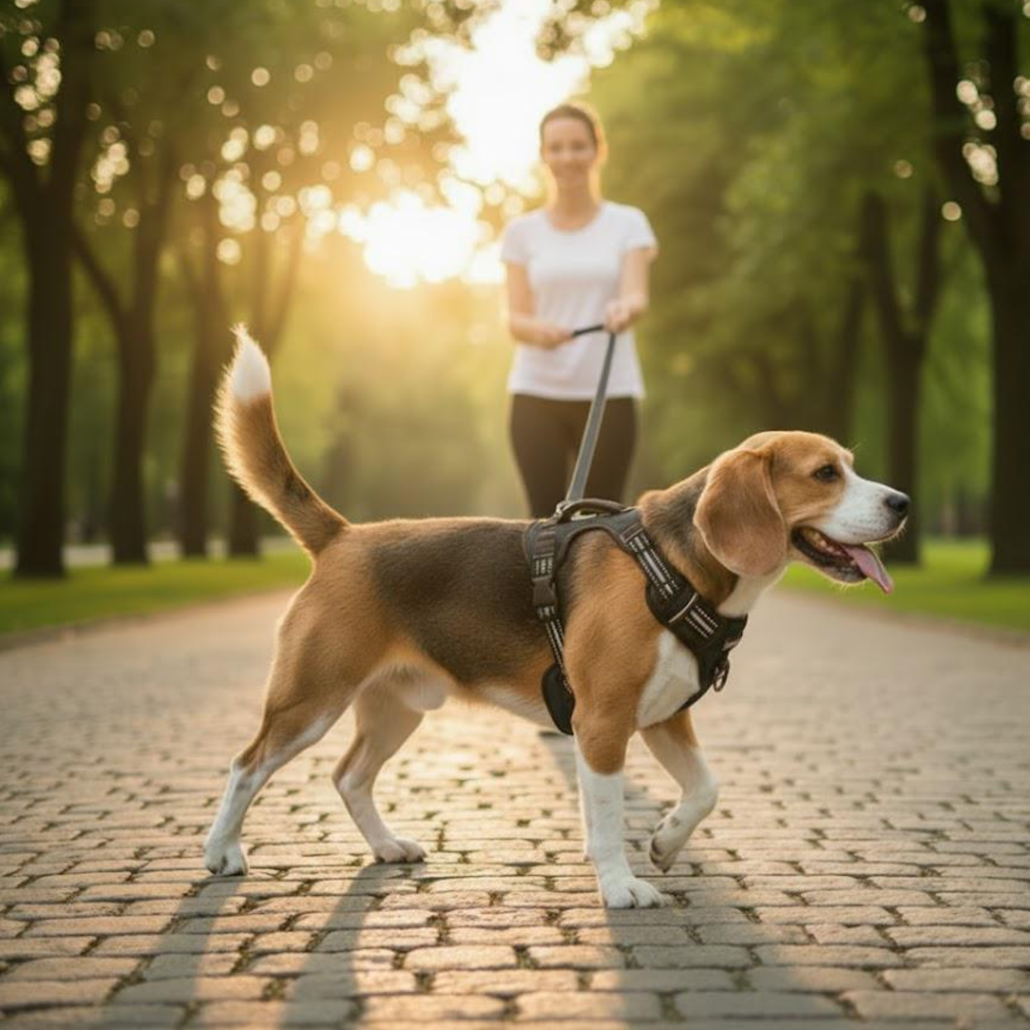 Pechera Arnés Anti Tirones para perro mascotas + Correa para Paseo varios talles