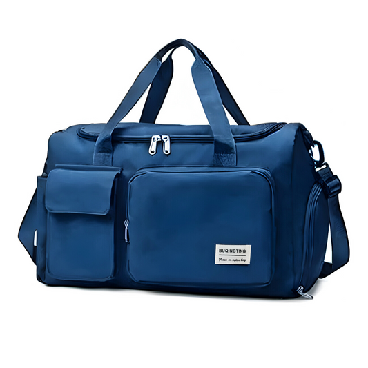 Bolso deportivo de viaje o gimnasio color Azul