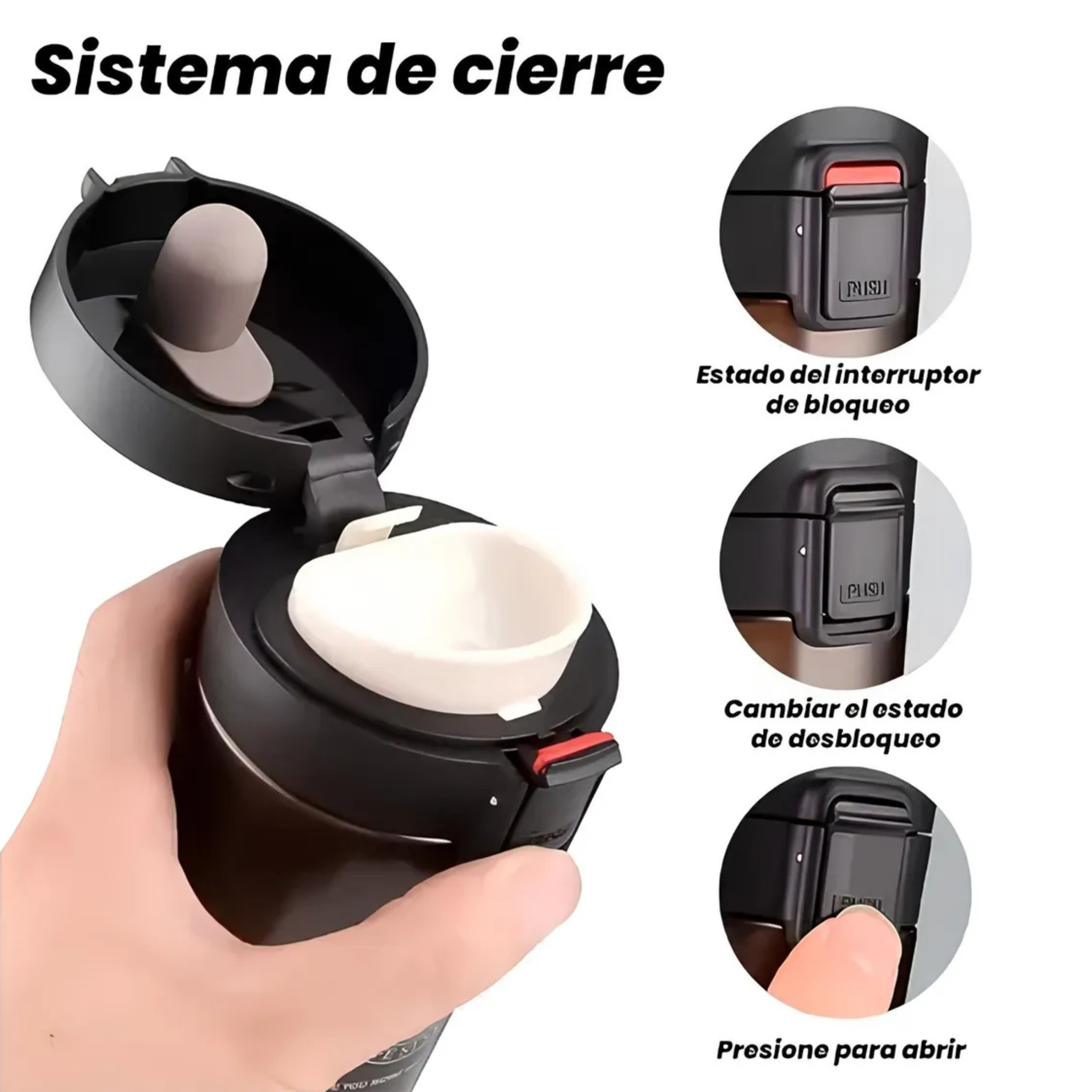 Vaso Térmico Premium Acero Inoxidable Vaso Termo Café o Té color Plateado 510ML
