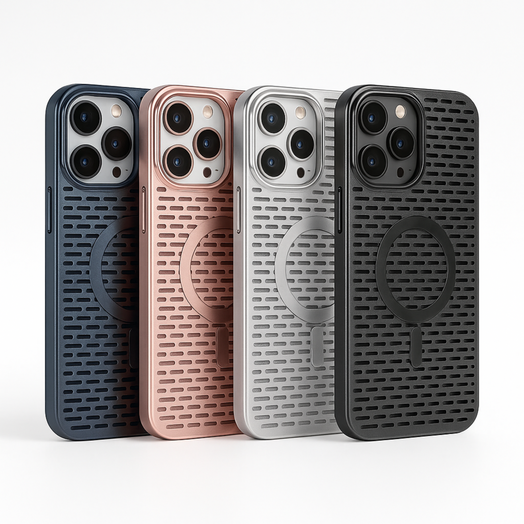 Case Funda Magsafe Magnética Para Iphone color Gris