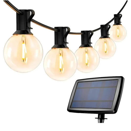 Guirnalda Luces Solar Exterior