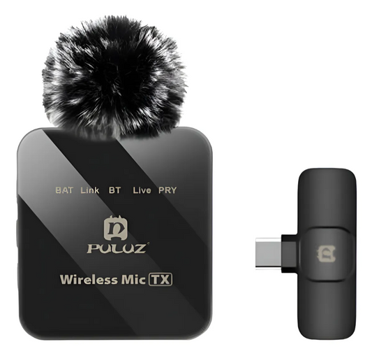Micrófono Inalámbrico De Solapa Premium Para Iphone y Android