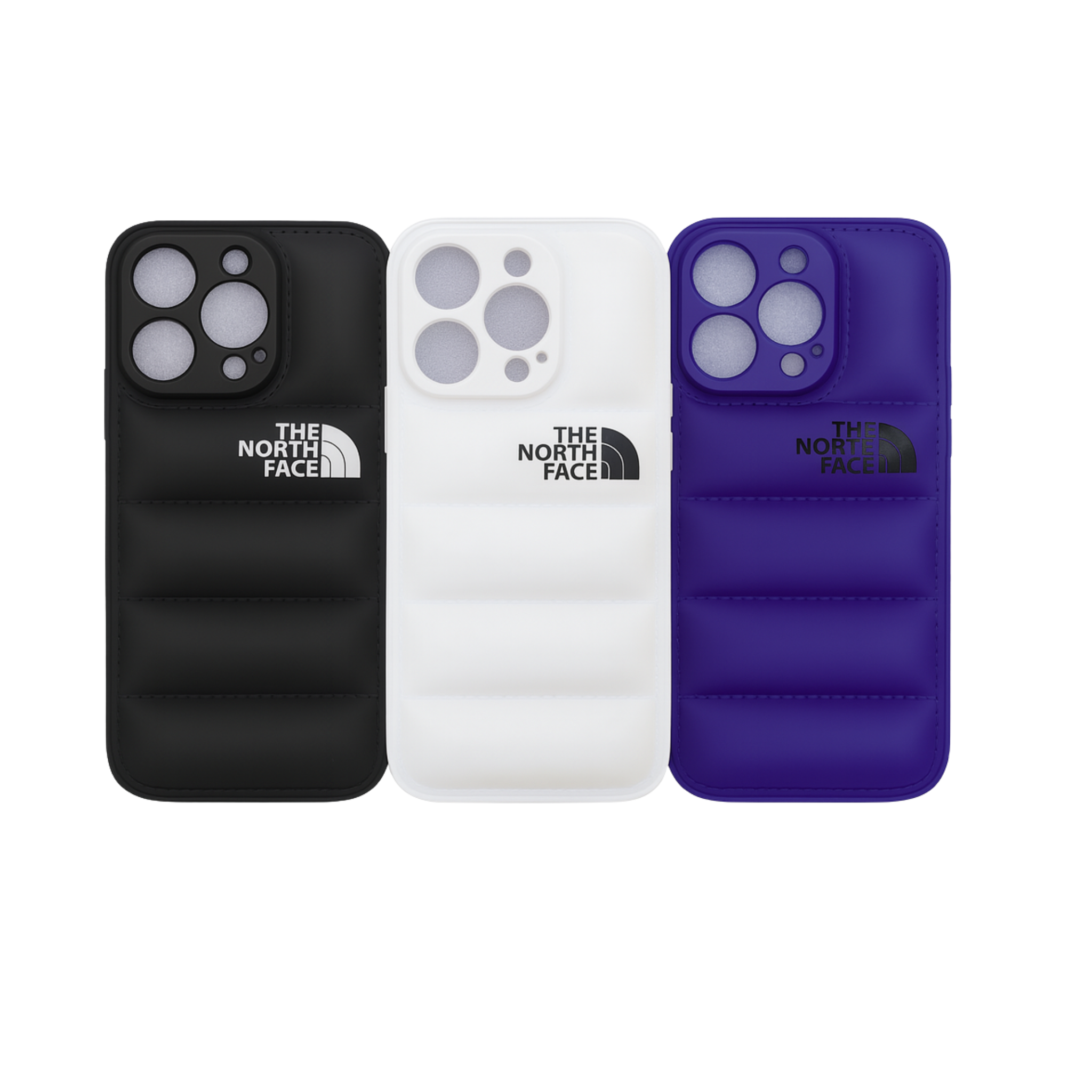 Funda Para Iphone The North Face Case color Lila