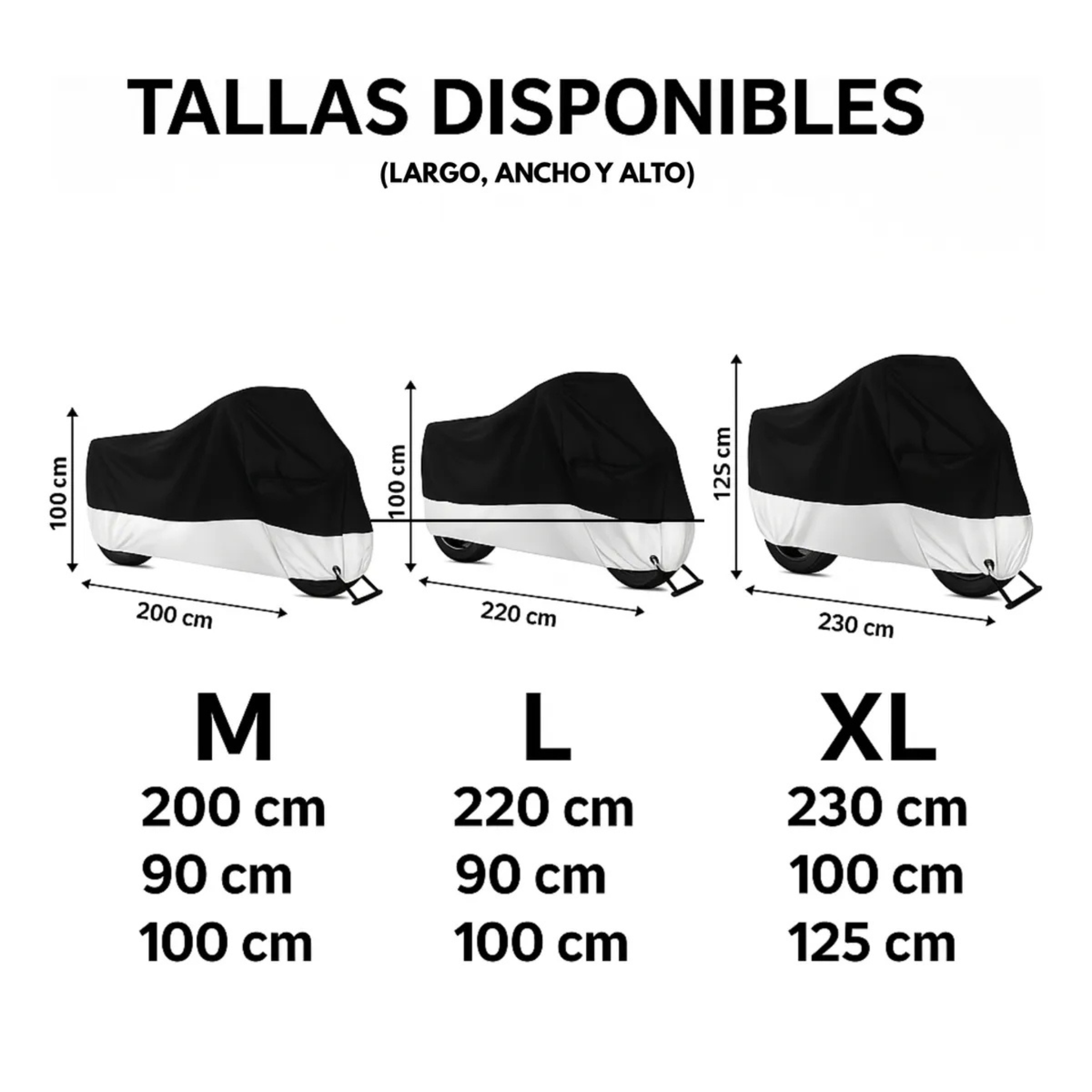 Funda Cubre Moto Impermeable