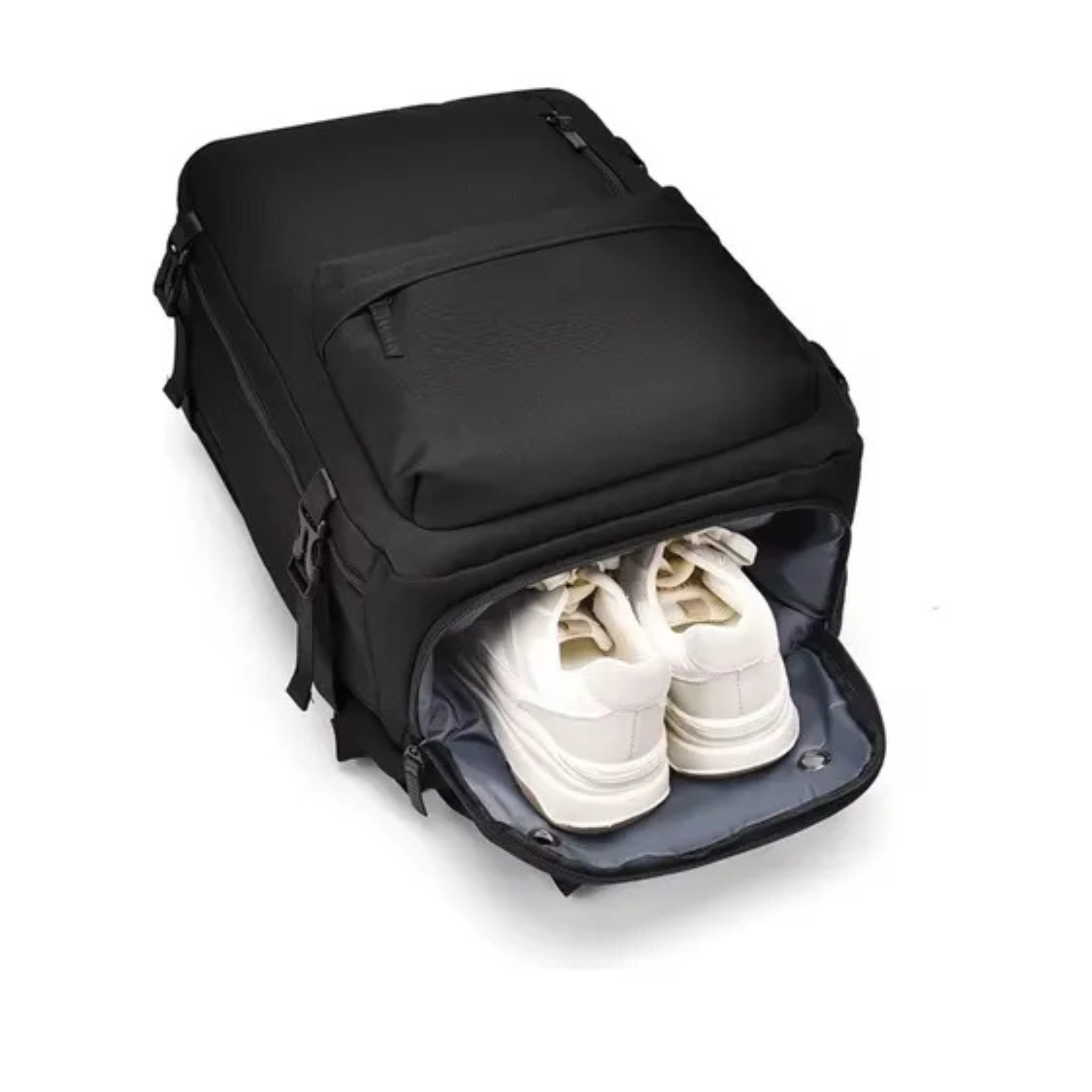 Mochila Viaje Carry On Viral Notebook Aprobada para Avión Mochila color Negro