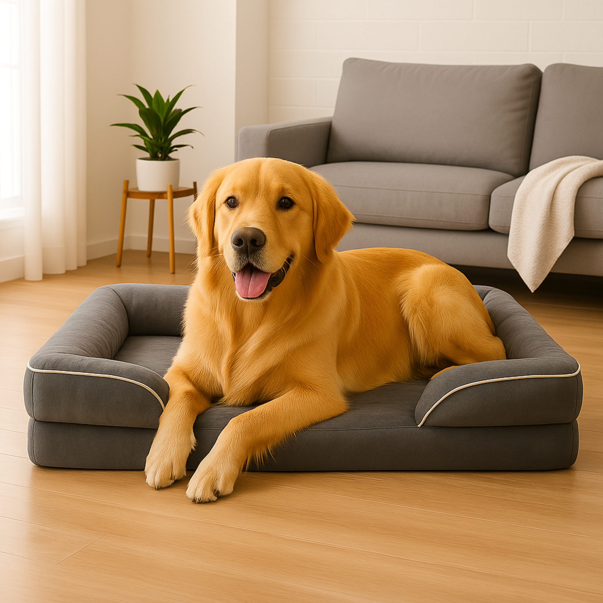 Cama Ortopédica para Mascotas