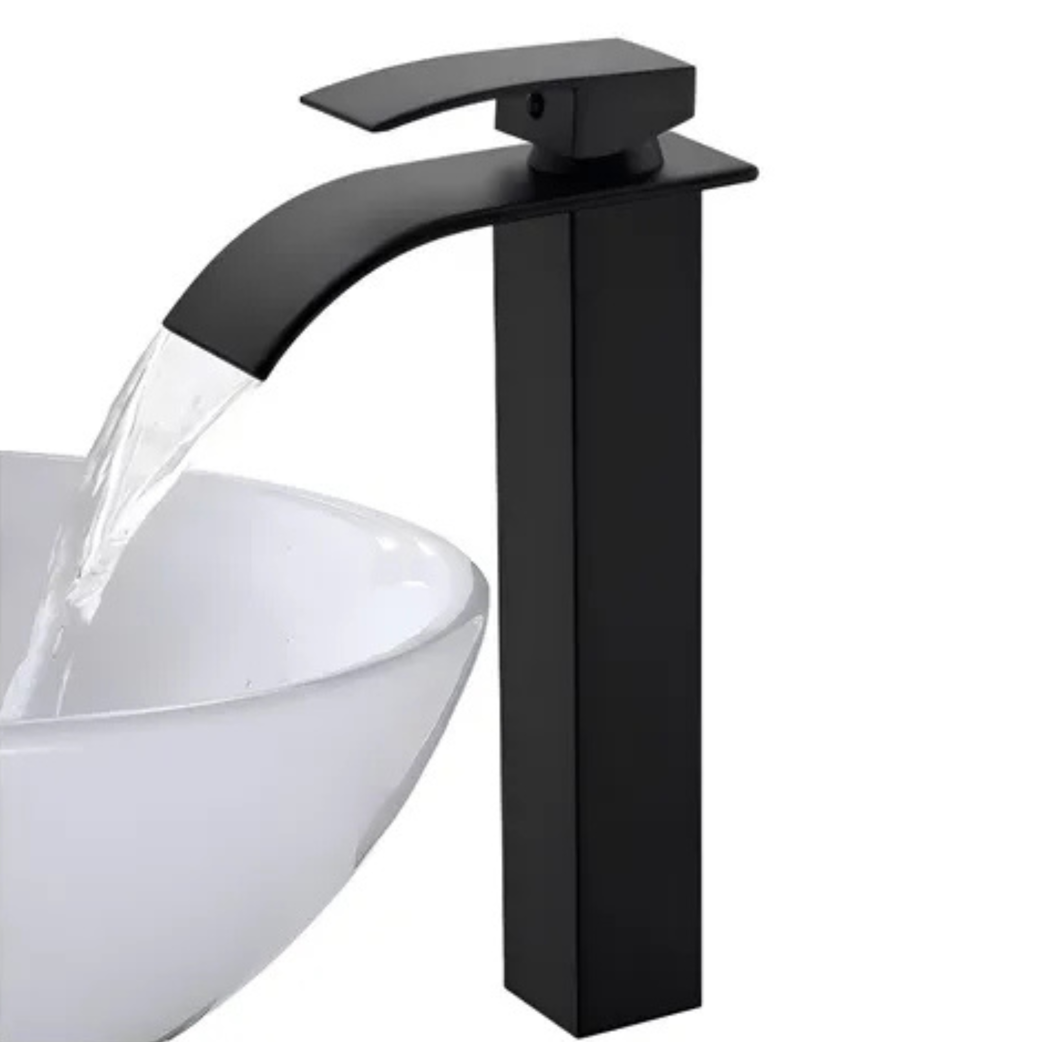 Monocomando Alto Cascada Mezcladora Para Pileta y Bacha de Baño