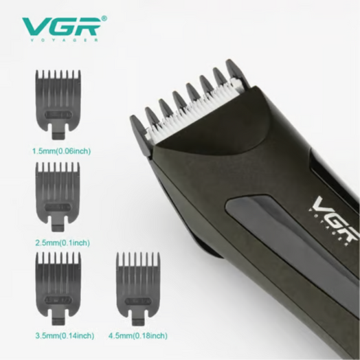 Afeitadora Recortadora Corporal Íntima Cerámica Usb Vgr V951 Negro