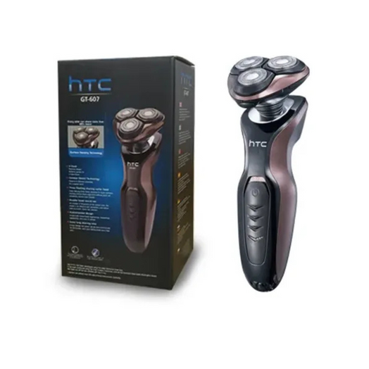 Afeitadora Inalambrica Electrica Recargable 3 Cabezales HTC gt-607 Shaver