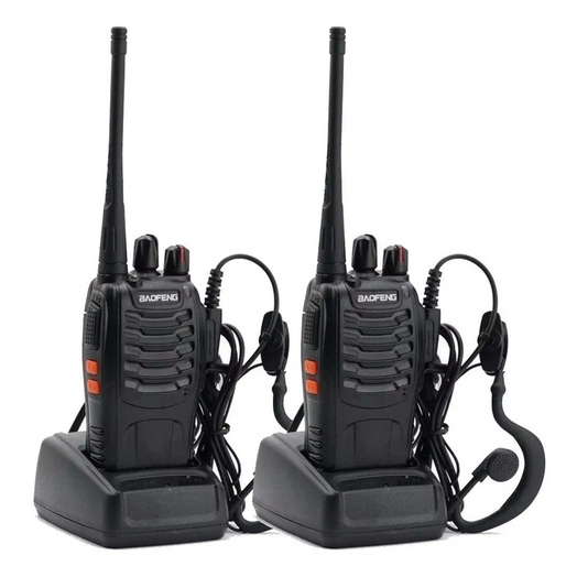 Radios Walkie-talkie Baofeng BF 888S kit de 2 radios Bandas UHF