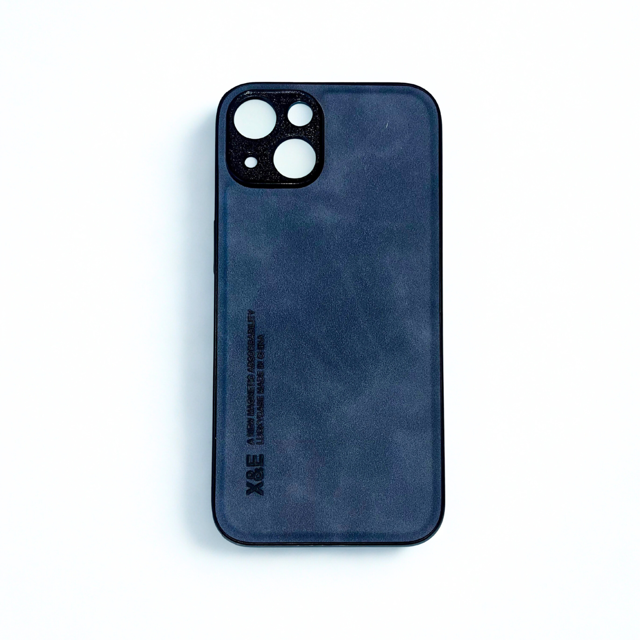 Funda Protectora Para Iphone 11/12/13/14/15 Azul Oscuro