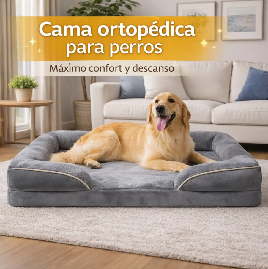 Cama Ortopédica para Mascotas