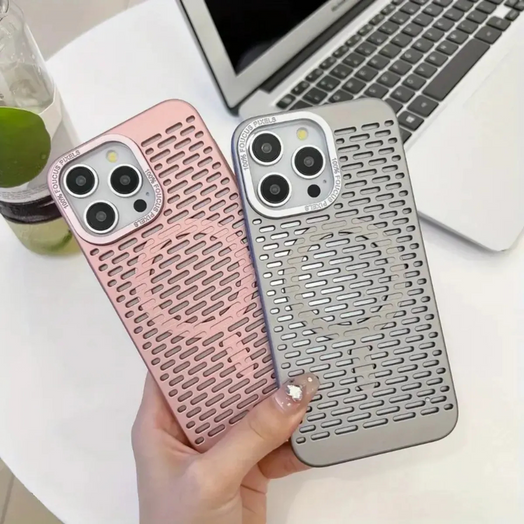 Case Funda Magsafe Magnética Para Iphone color Rosa