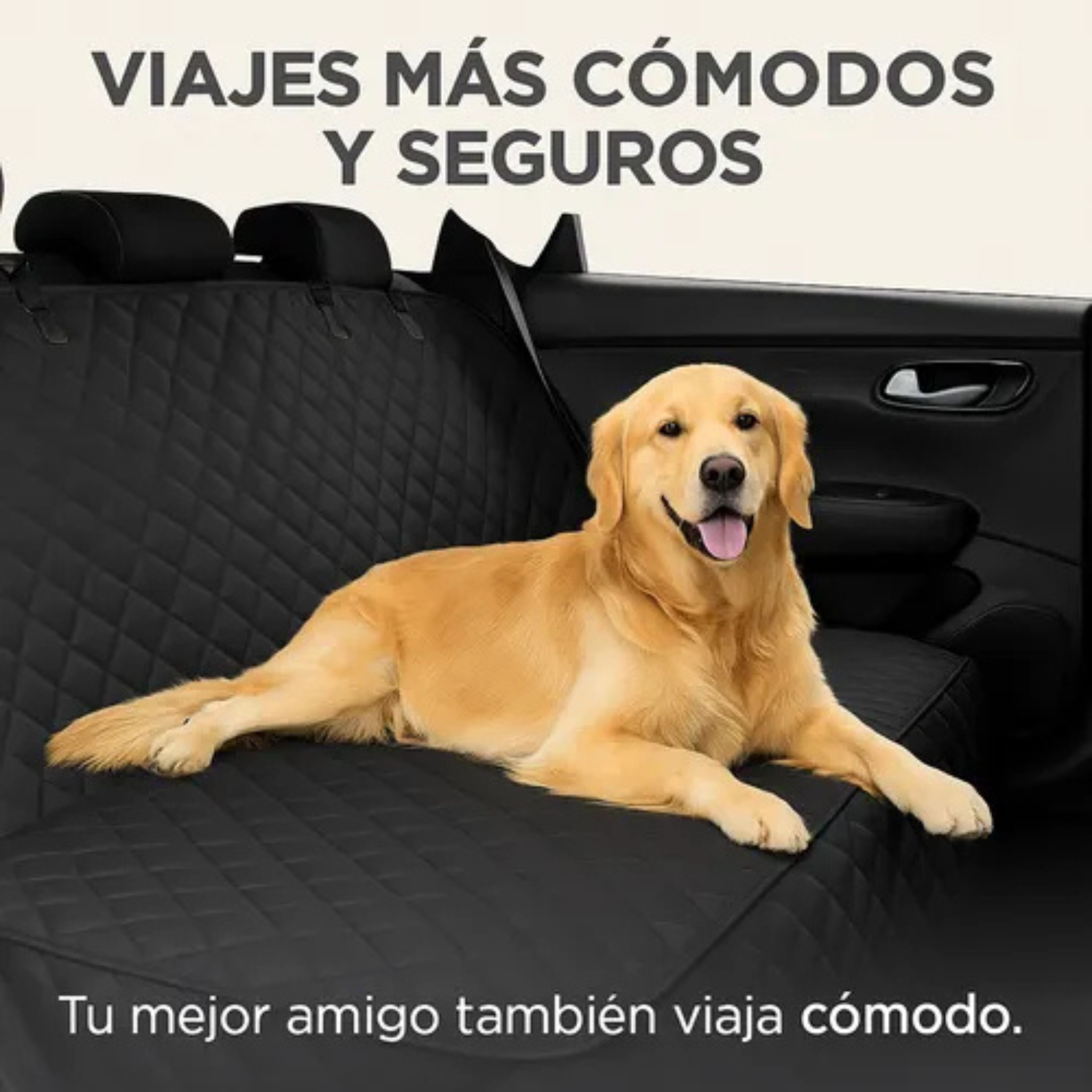 Funda Cubre Asientos Para Mascotas Impermeable Calidad Premium