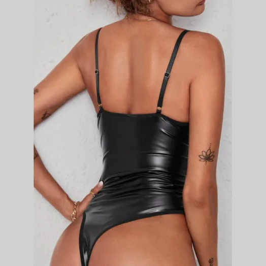 Body Berlín Engomado Super Sexy Color Negro Talles L & XL Negro 2434