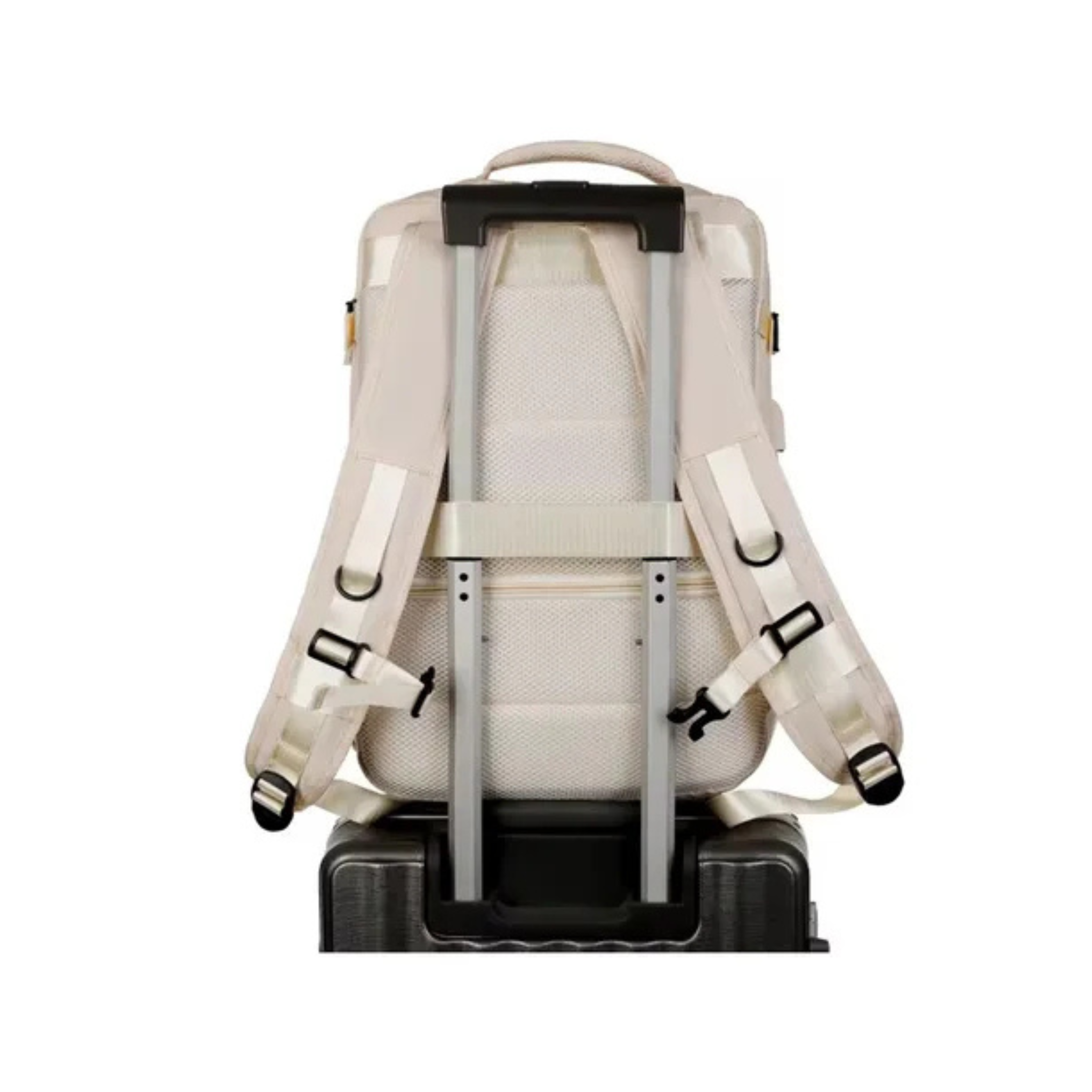 Mochila Viaje Carry On Viral Notebook Aprobada para Avión Beige