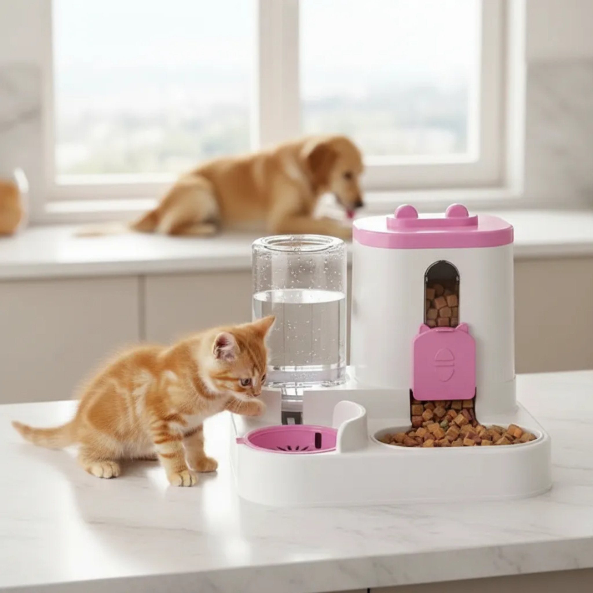 Dispensador de Comida para Mascotas