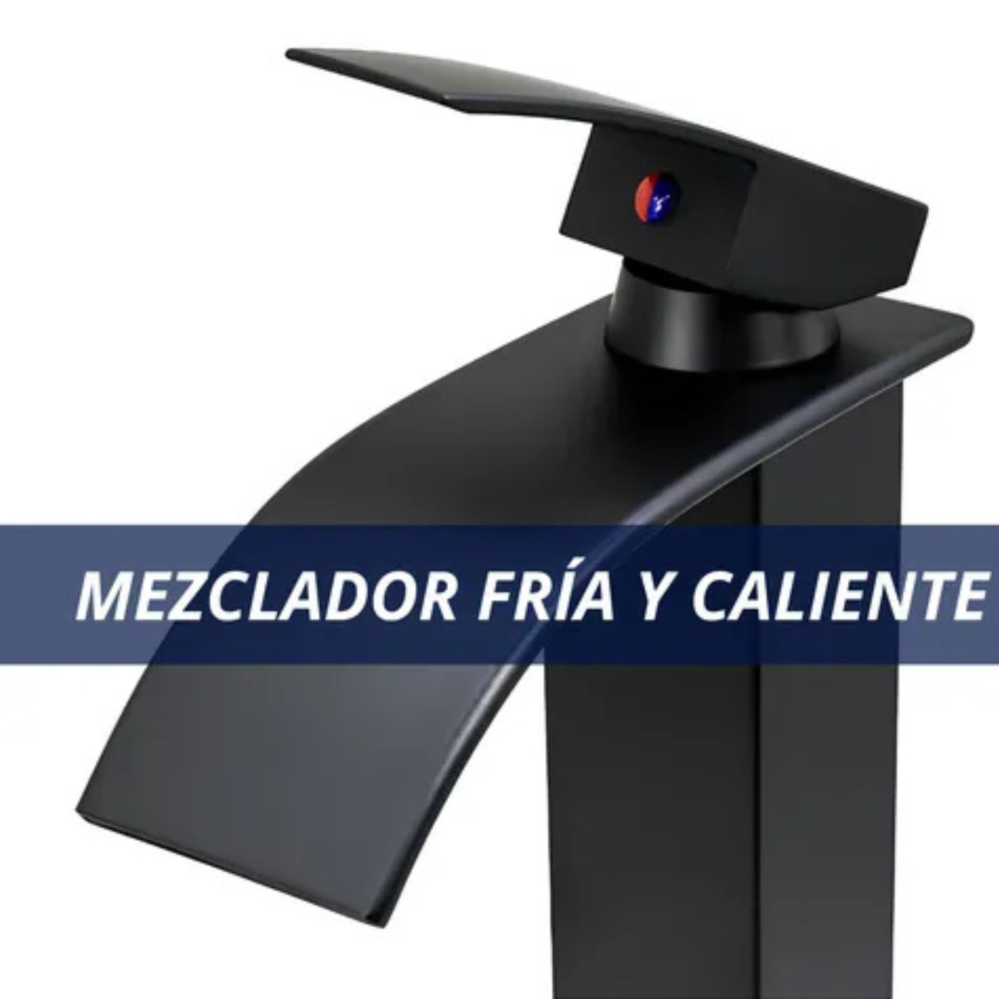 Monocomando Alto Cascada Mezcladora Para Pileta y Bacha de Baño