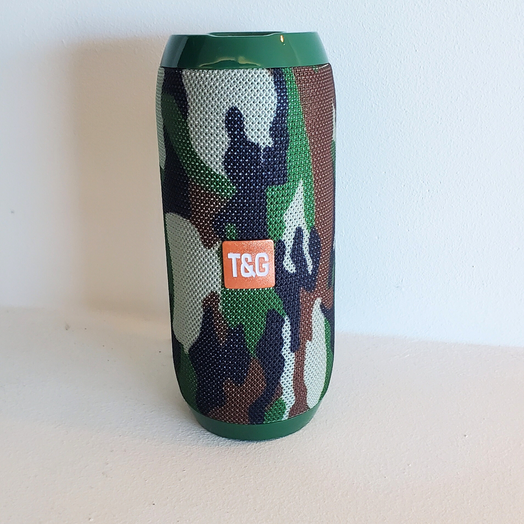 Parlante T&G Audio TG-117 Portátil con Bluetooth Army Green