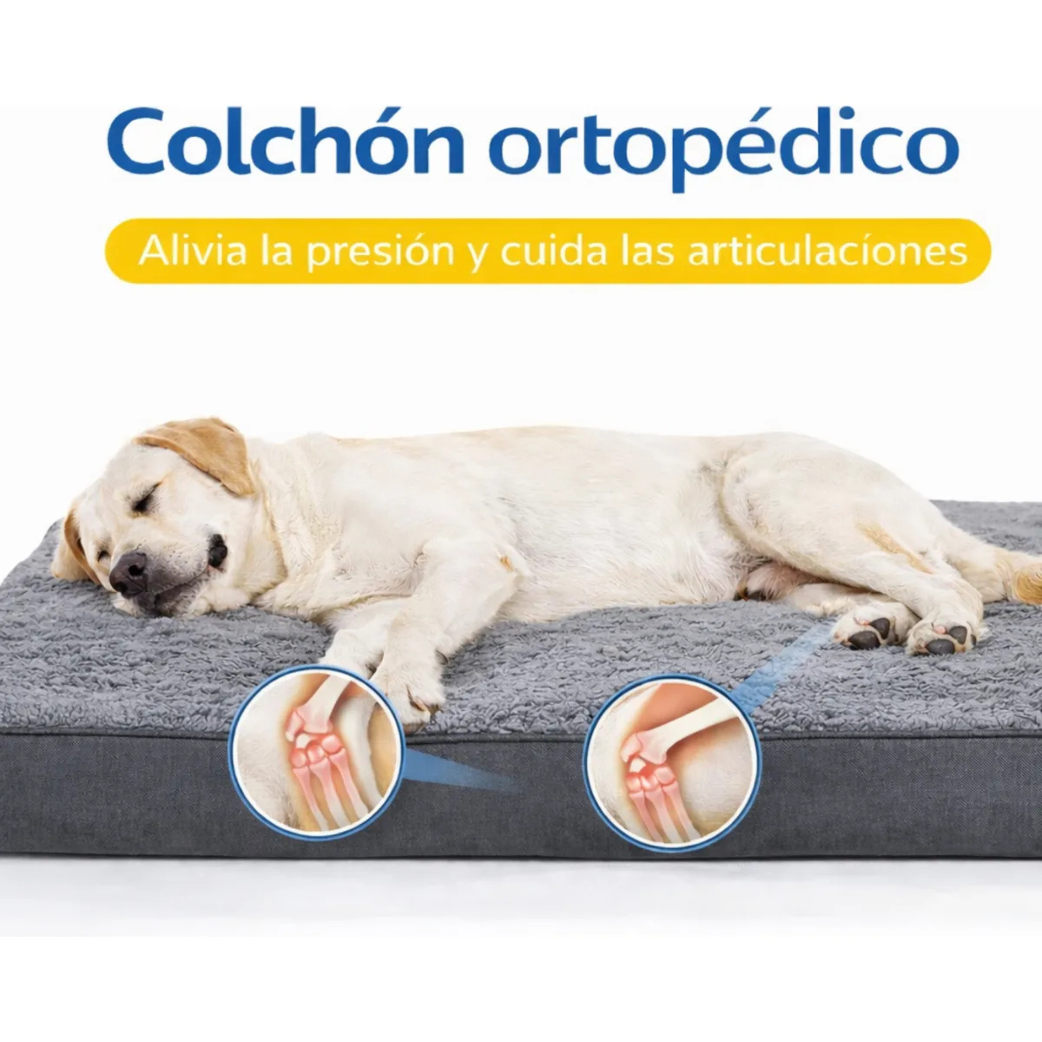Cama Ortopédica Para Mascotas Invierno/Verano