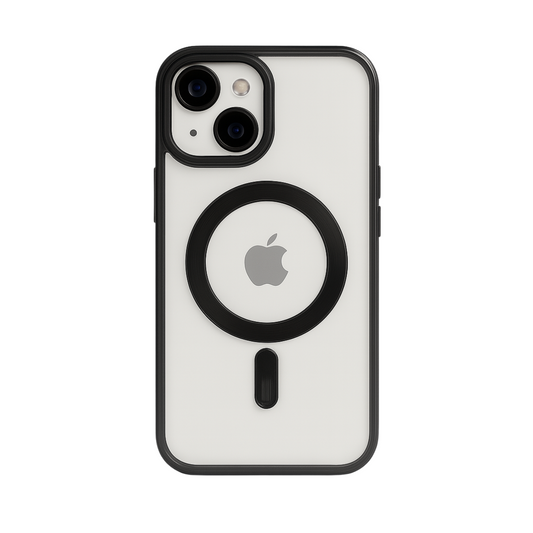 Case Funda Magsafe Magnética Para Iphone color Negro