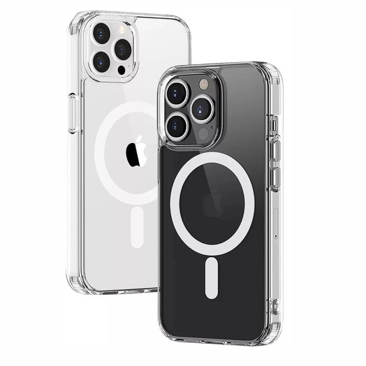 Case Transparente Funda Magsafe Magnética Para Iphone