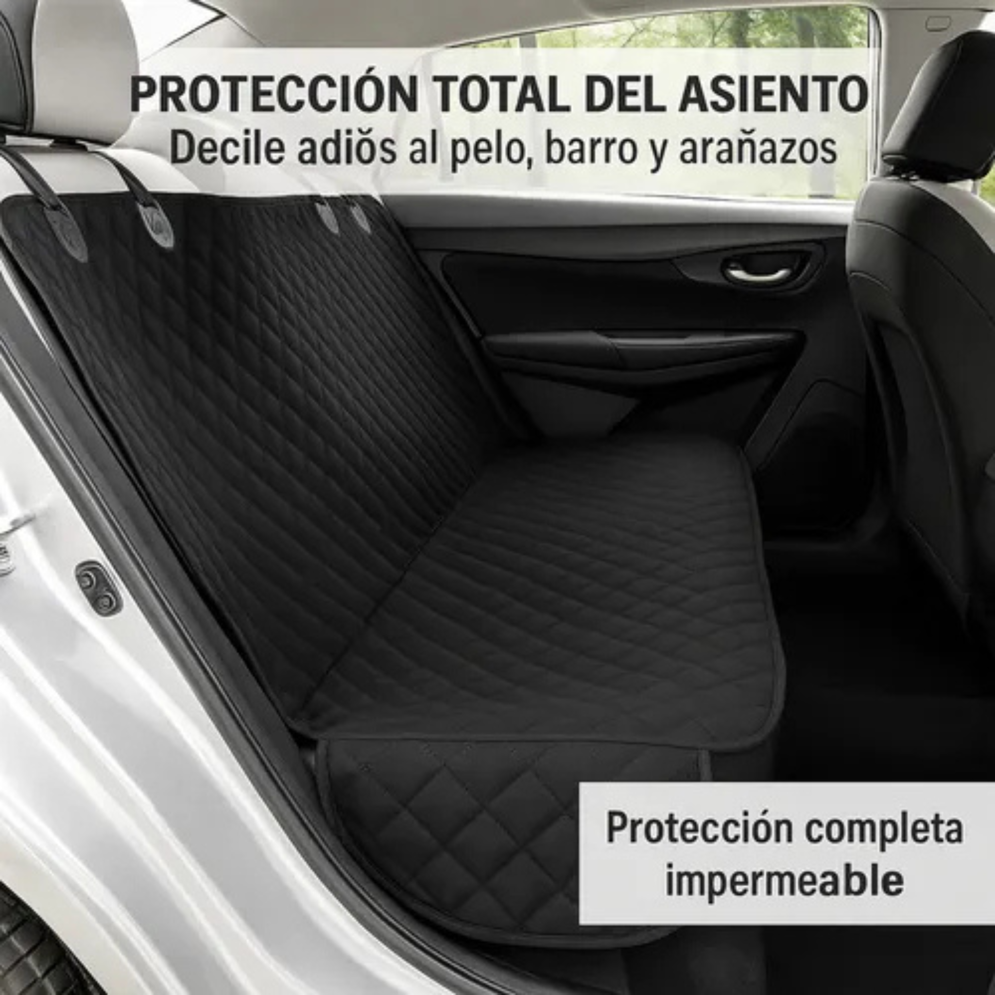 Funda Cubre Asientos Para Mascotas Impermeable Calidad Premium