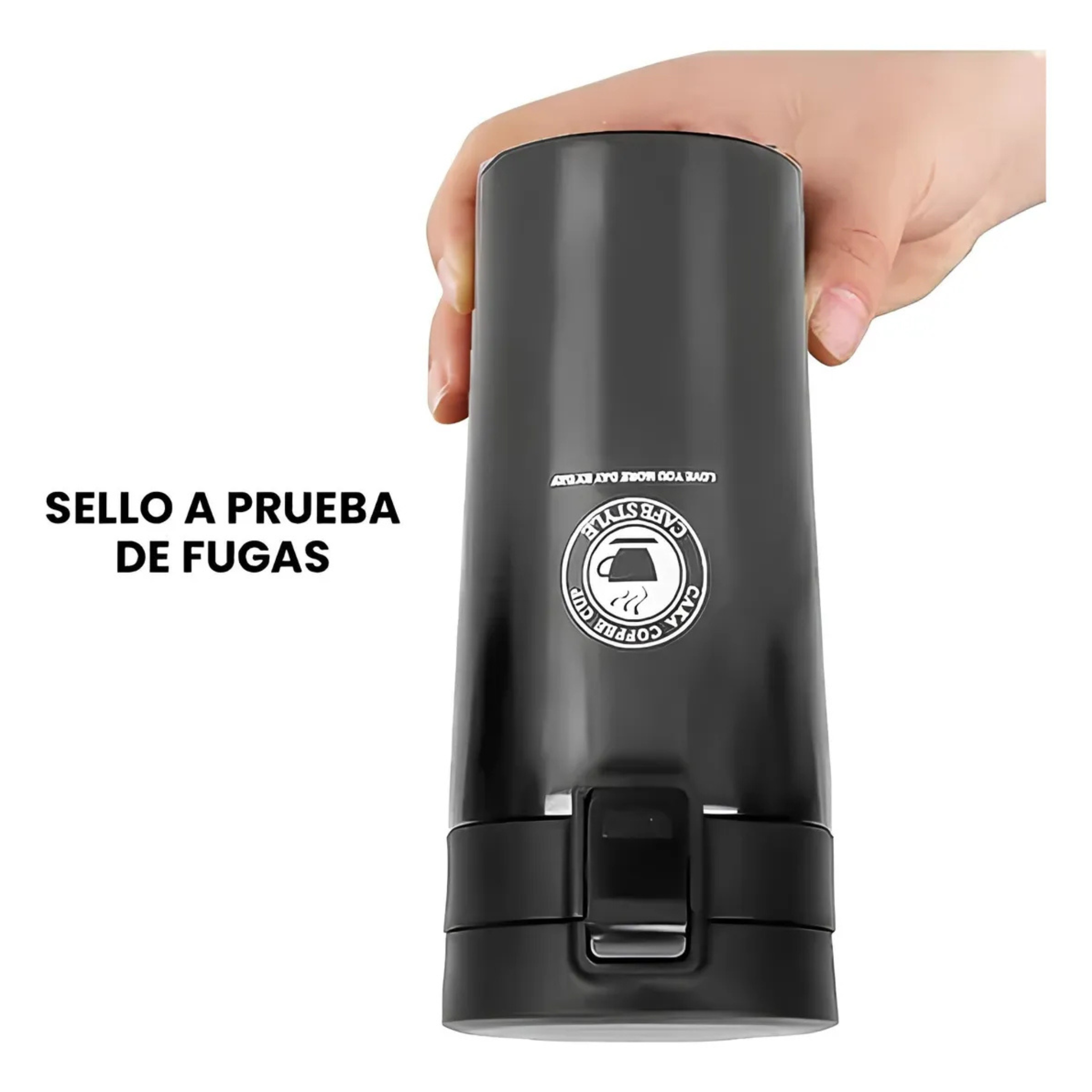 Vaso Térmico Premium Acero Inoxidable Vaso Termo Café o Té color Negro 510ML