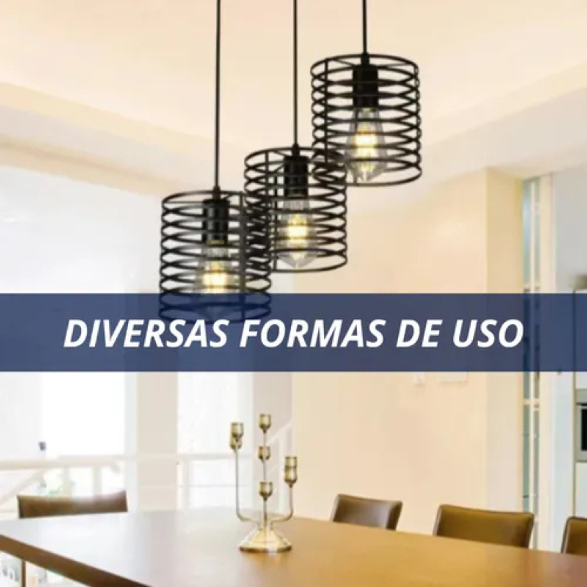 Portalámpara Colgante De Techo Vintage Retro Cilindro Pack X2