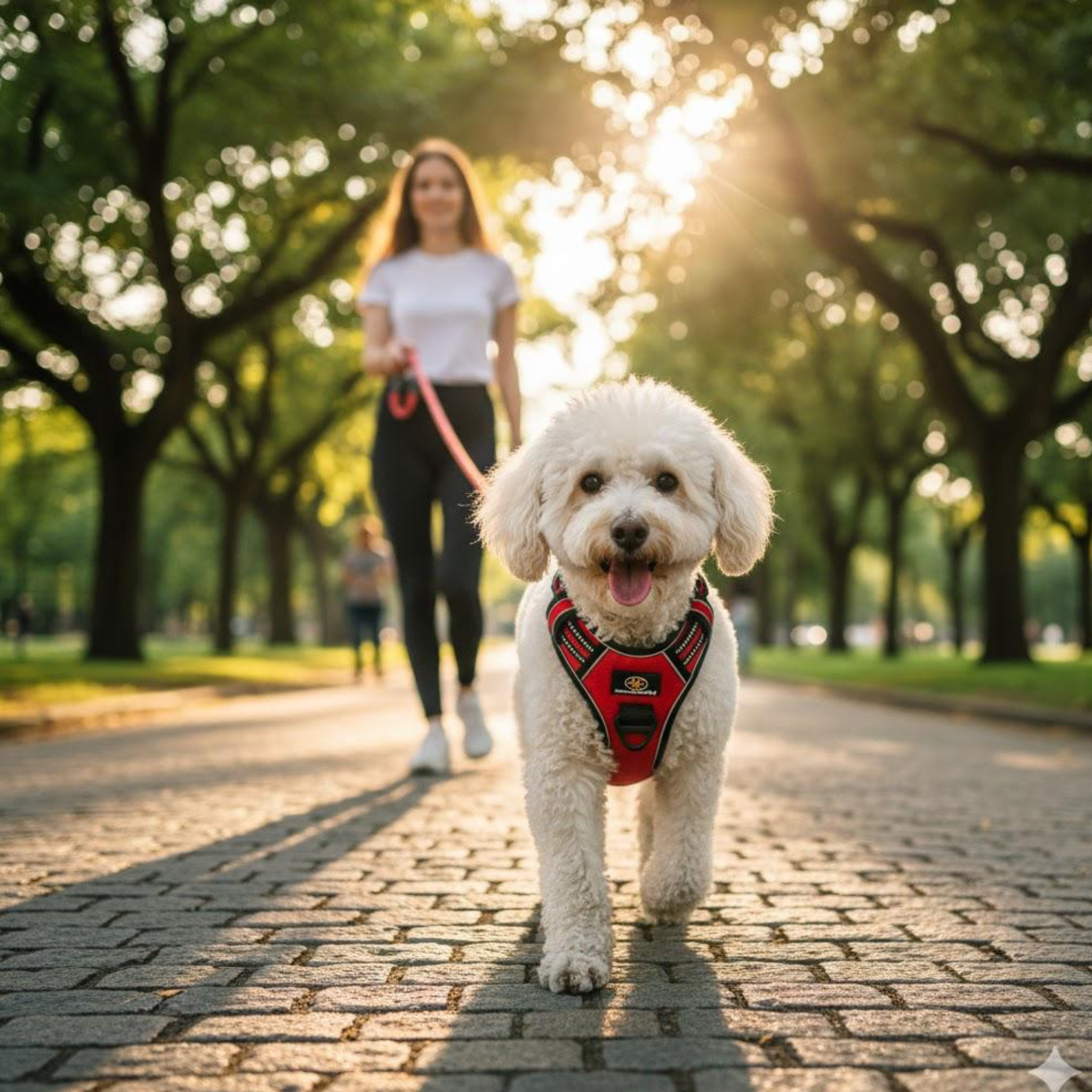 Pechera Arnés Anti Tirones para perro mascotas + Correa para Paseo varios talles