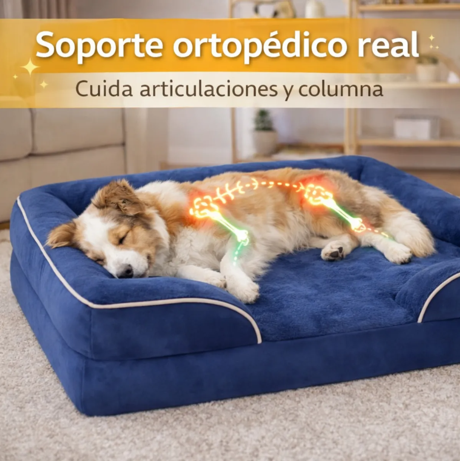 Cama Ortopédica para Mascotas