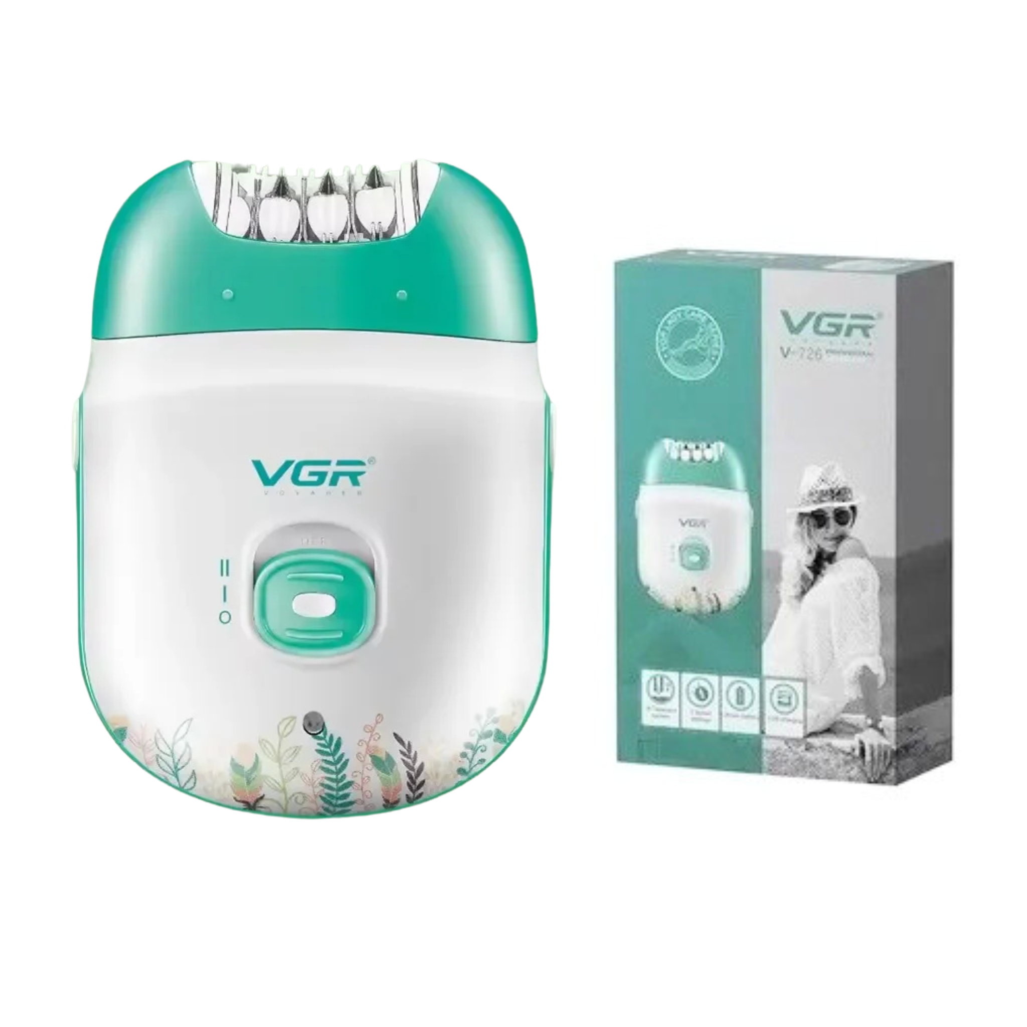 Depiladora Electrica Vgr 726 - Portátil