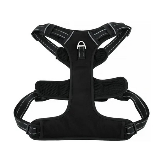 Pechera Arnés Anti Tirones + Correa Rosa Para Paseo Perro O Gato Talle S, M, L y XL