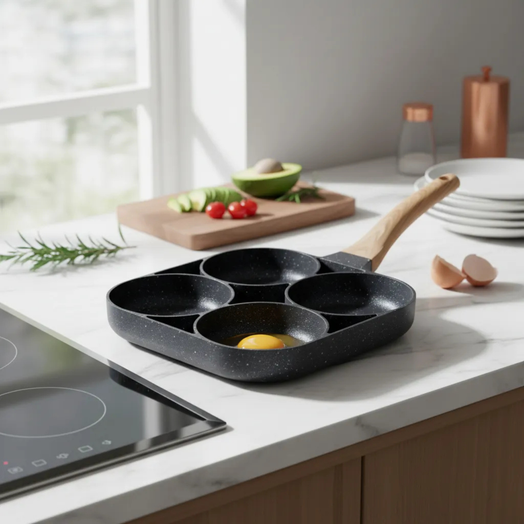 Sarten Antiadherente 4 compartimentos