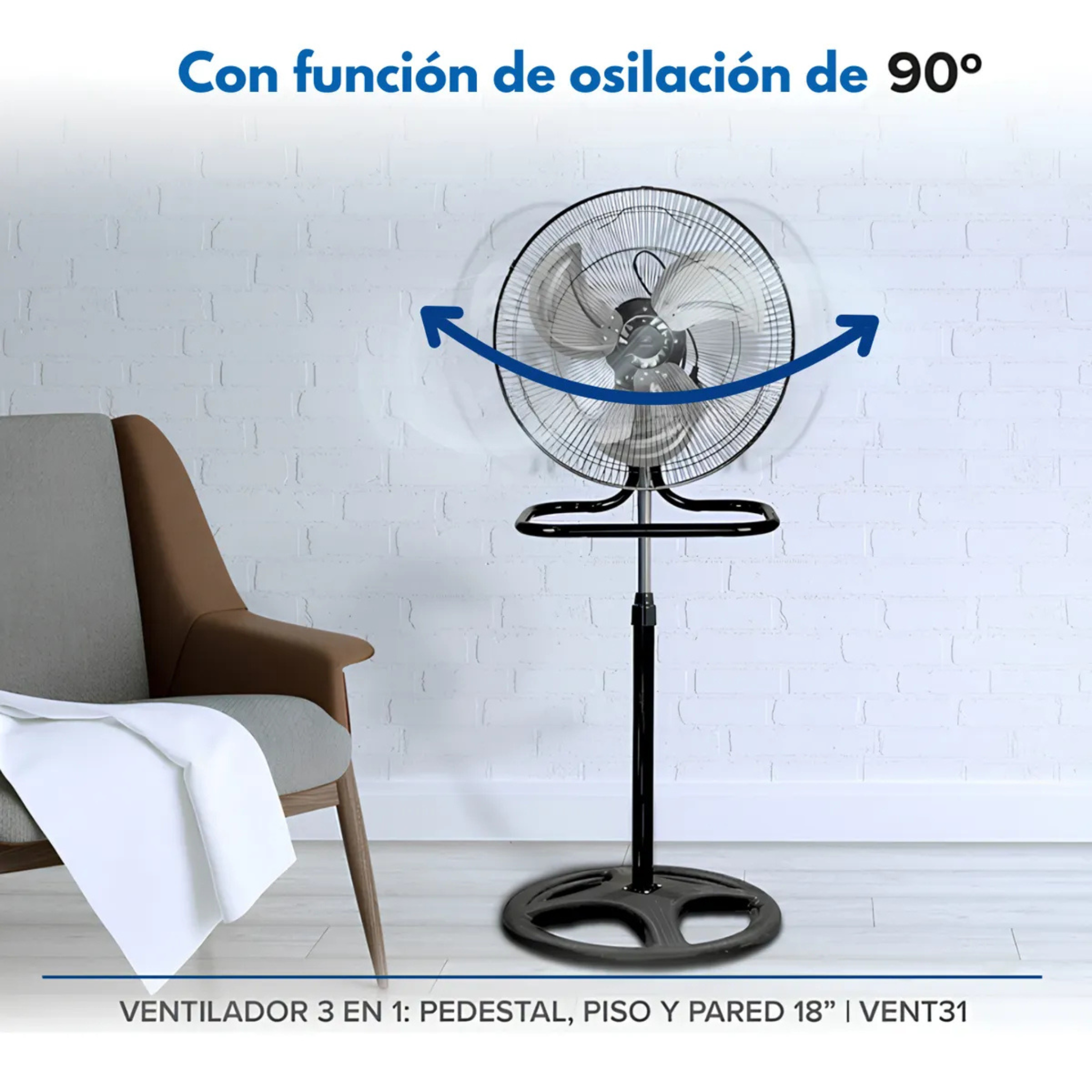 Ventilador 3 en 1