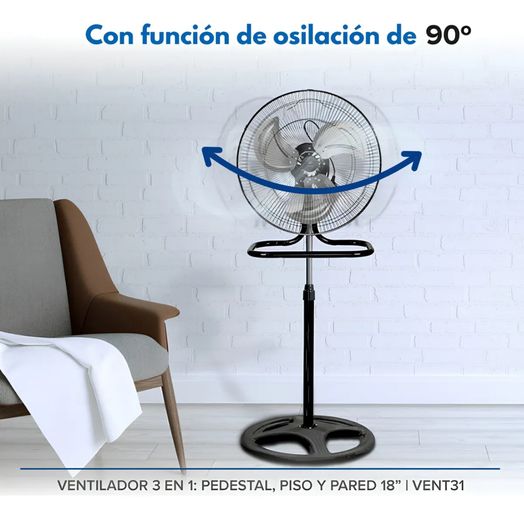 Ventilador 3 en 1