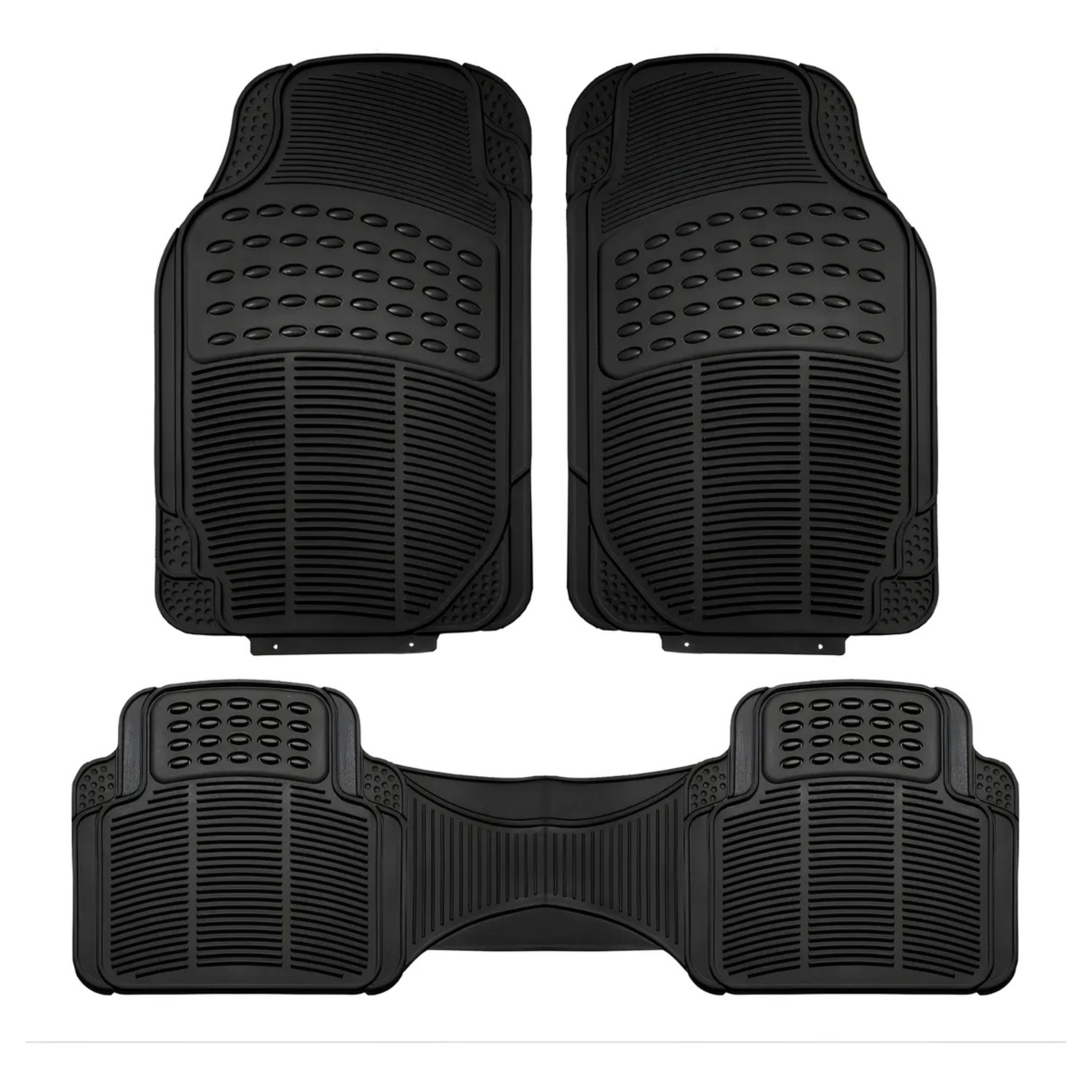 Alfombras De Goma Universales Para Auto Camioneta Antidesliz