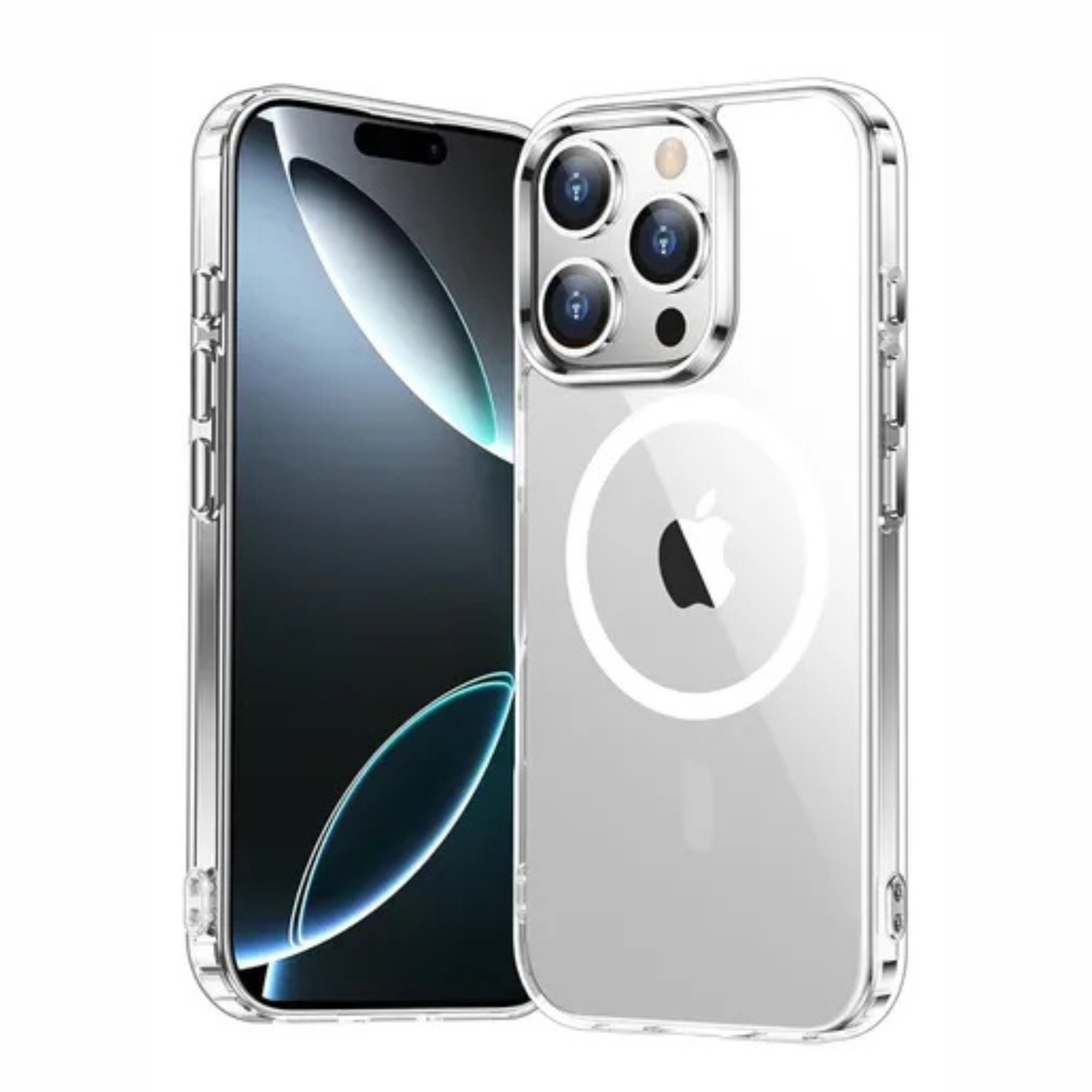Case Transparente Funda Magsafe Magnética Para Iphone