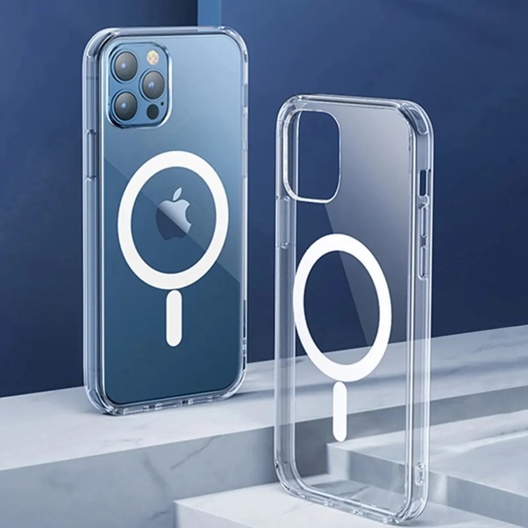 Case Transparente Funda Magsafe Magnética Para Iphone