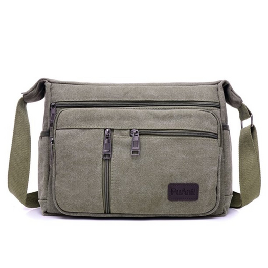 Moderno Morral Bandolera Cruzada Unisex Bolso Organizador