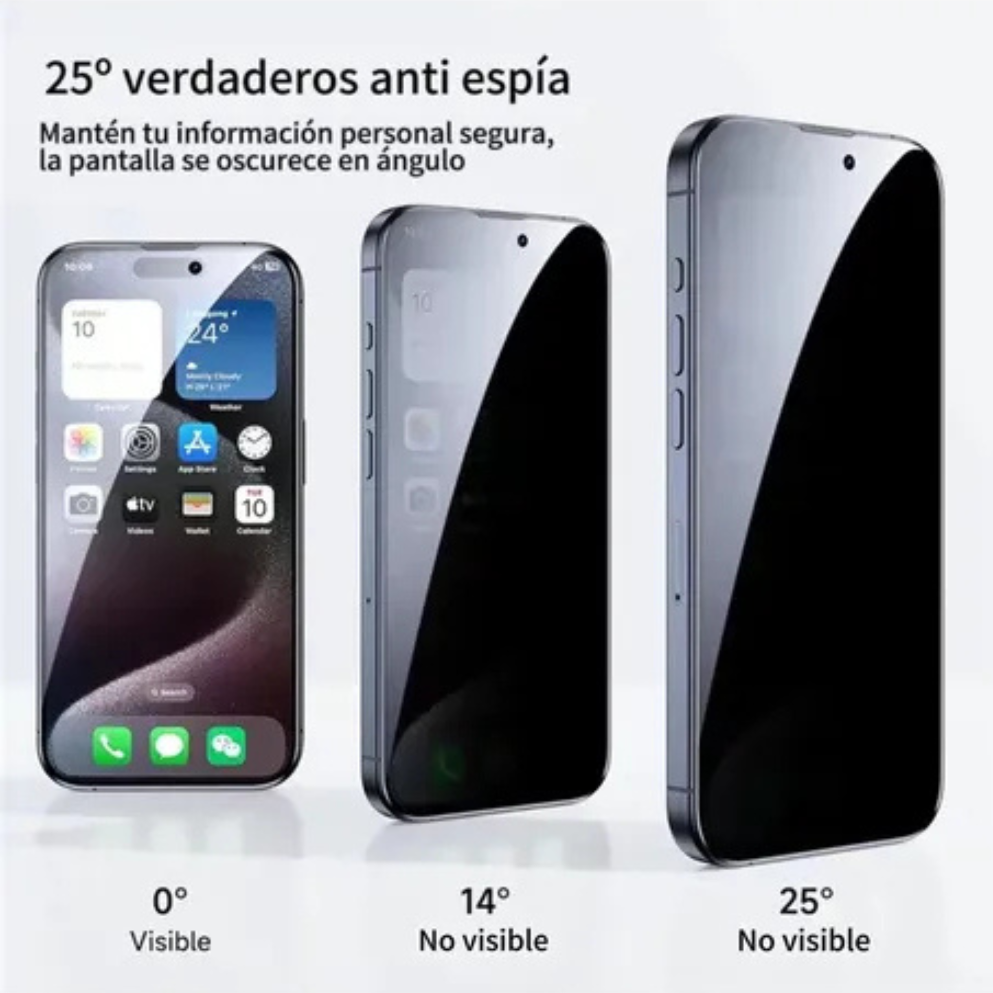 Vidrio Templado Mágico Premium Para iPhone 11/12/13/14/15/16